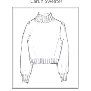 Hand Knitting Pattern - Carun sweater